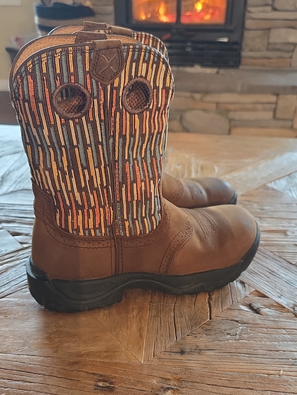 TWISTED X rubber soled cowboy western noors! 10M